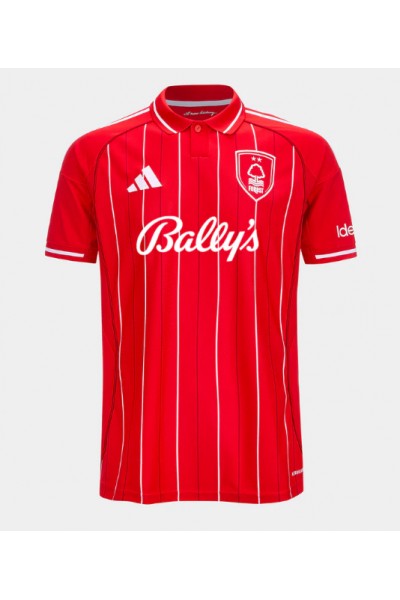 Nottingham Forest Douglas Luiz #12 Jalkapallovaatteet Kotipaita 2025-26 Lyhythihainen Nottingham Forest Douglas Luiz #12 Jalkapallovaatteet Kotipaita 2025-26 Lyhythihainen